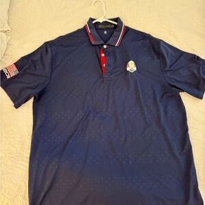 Navy Blue Men's Polo Shirt